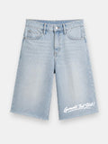 Blue Jean Baggy Shorts